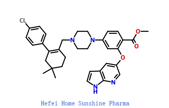 मिथाइल 2- [(1 एच-पाइरोलो [2,3-बी] पाइरिडिन 5-वाईएल) ऑक्सी] 4- [4- [[2-(4-क्लोरोफेनिल) -4,4-डाइमिथाइलसाइक्लोहेक्स-1-एनाइल] मिथाइल] पाइपराज़िन-1-वाईएल] बेंजोएट सीएएस 1235865-76-5